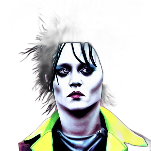 jacket, face, photorealistic, concept art transparent PNG cut-out