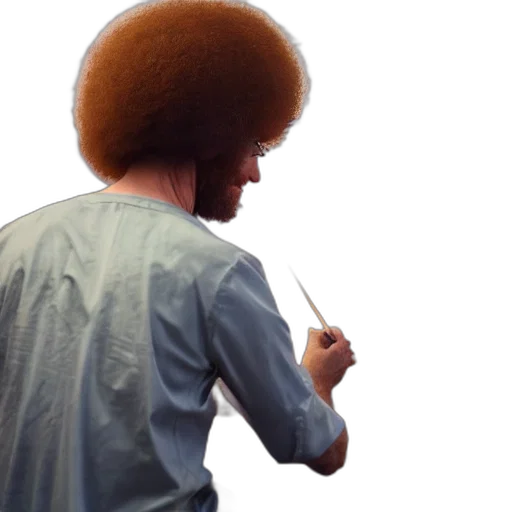 staff, hair, jacket, hat transparent PNG cut-out