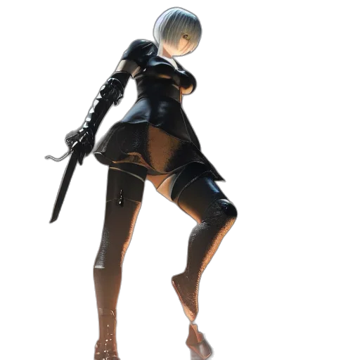 weapon, sword, robot, dress transparent PNG cut-out
