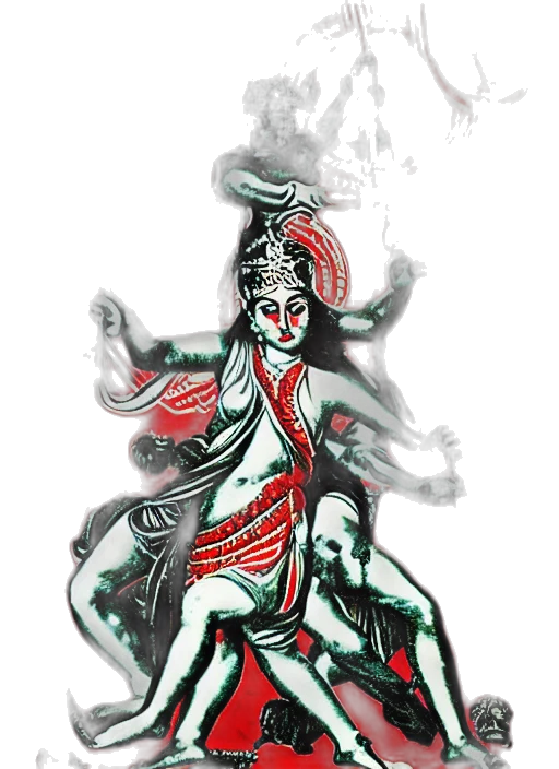 staff, mask, creature, dragon transparent PNG cut-out