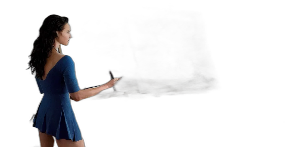 staff, umbrella, dress, concept art transparent PNG cut-out