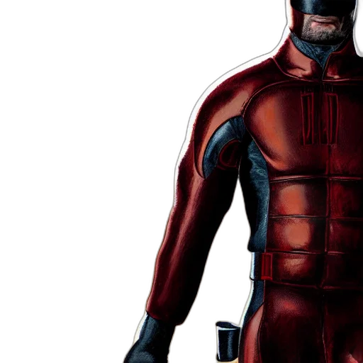comic book art, concept art, 3d render, photorealistic transparent PNG cut-out