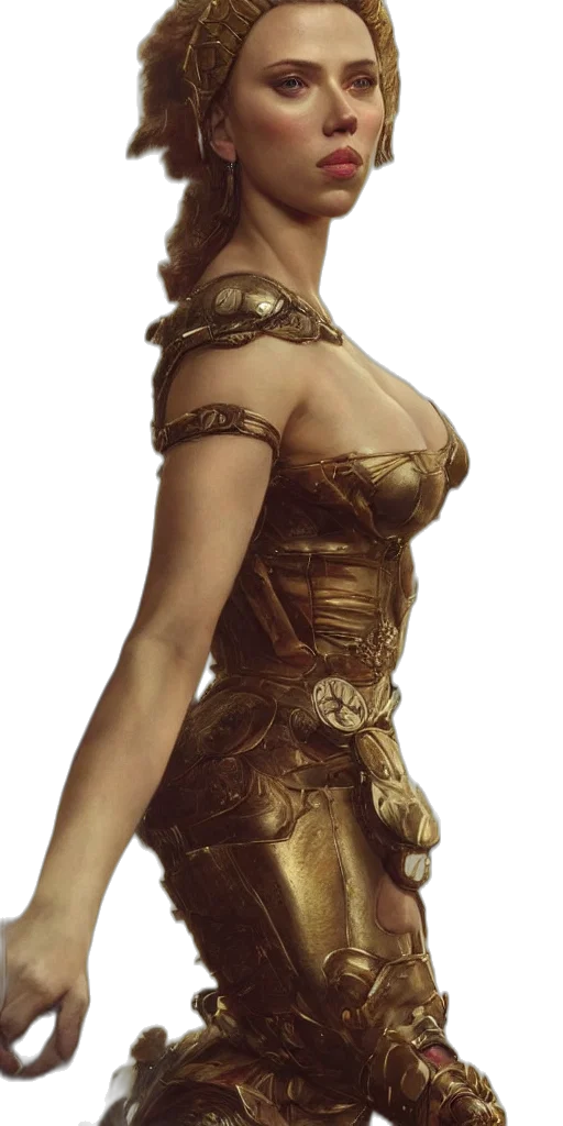dress, weapon, crown, staff transparent PNG cut-out