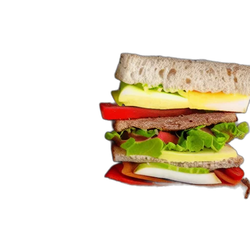 food, animal, photorealistic, 3d render transparent PNG cut-out