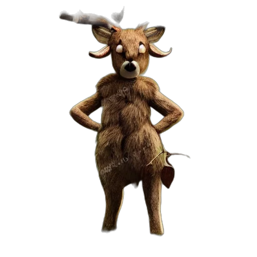 animal, creature, staff, hat transparent PNG cut-out