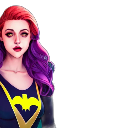 comic book art, concept art, fantasy art, cartoon transparent PNG cut-out