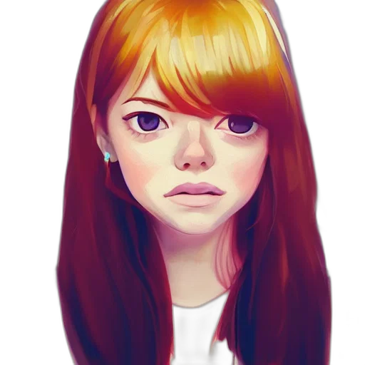 face, hair, mask, robot transparent PNG cut-out