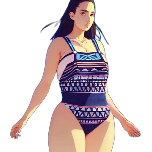 dress, creature, concept art, pixel art transparent PNG cut-out