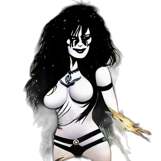 comic book art, concept art, fantasy art, cartoon transparent PNG cut-out