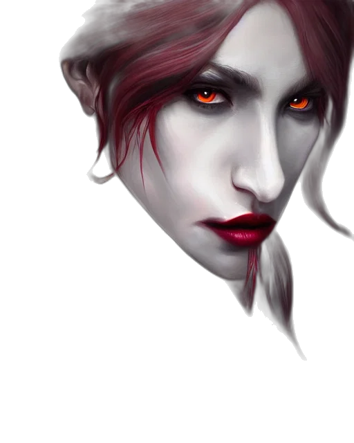 face, mask, fantasy art, photorealistic transparent PNG cut-out