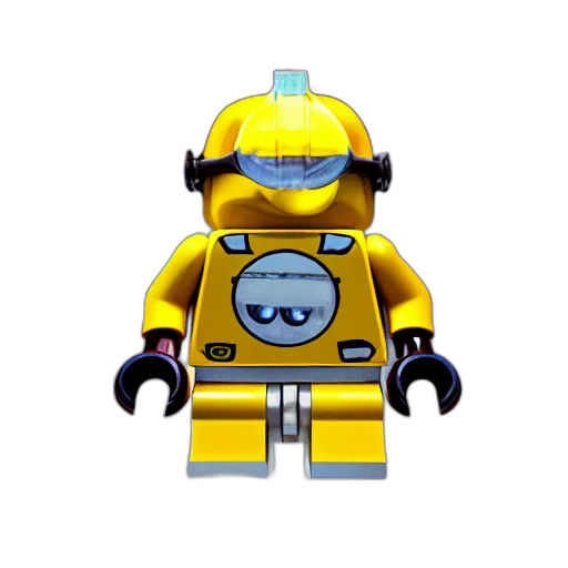 robot, creature, mask, 3d render transparent PNG cut-out