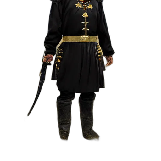 staff, sword, jacket, weapon transparent PNG cut-out
