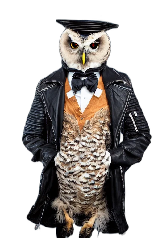 jacket, animal, staff, creature transparent PNG cut-out