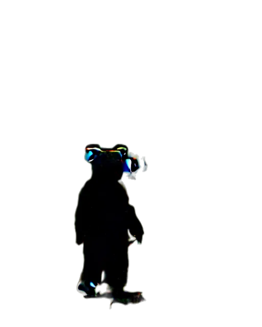 robot, staff, mask, hat transparent PNG cut-out