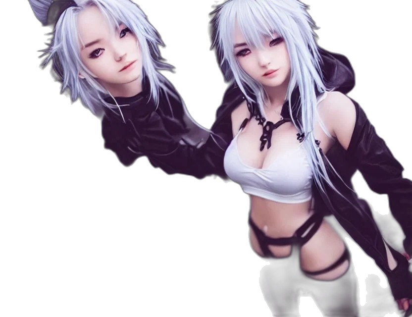 robot, jacket, 3d render, concept art transparent PNG cut-out