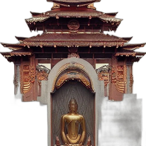 building, staff, crown, face transparent PNG cut-out