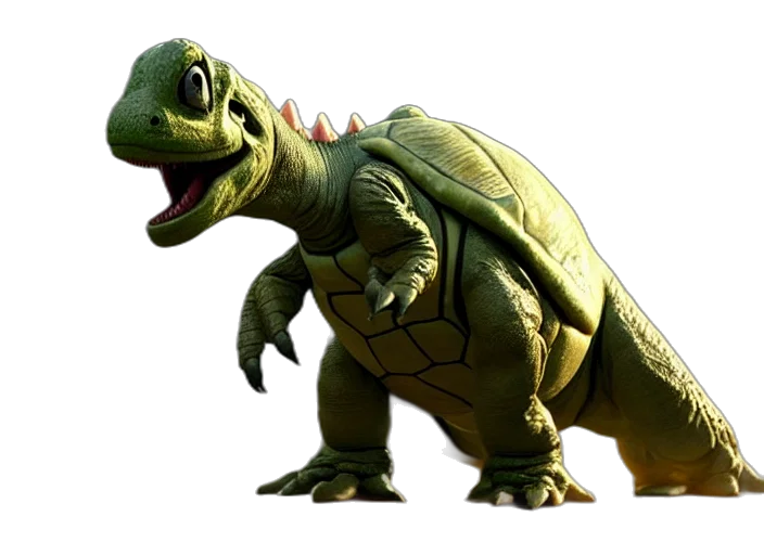 creature, animal, dragon, 3d render transparent PNG cut-out