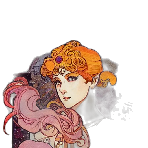 crown, dress, hat, face transparent PNG cut-out