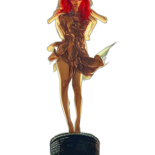 crown, dress, jewelry, staff transparent PNG cut-out