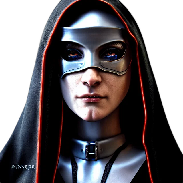 mask, face, robot, comic book art transparent PNG cut-out