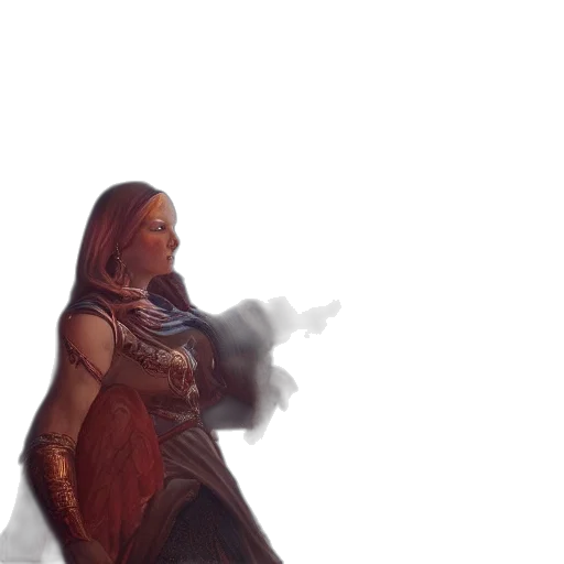 sword, staff, weapon, dress transparent PNG cut-out