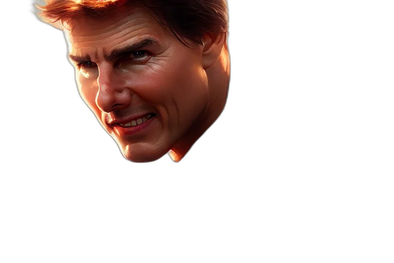 face, mask, hair, creature transparent PNG cut-out