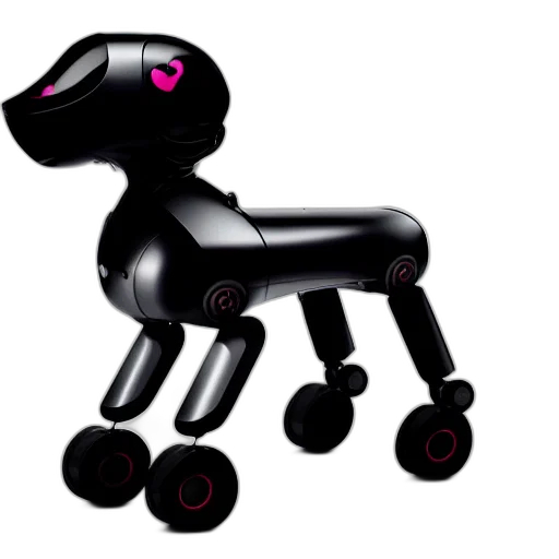 robot, animal, 3d render, concept art transparent PNG cut-out