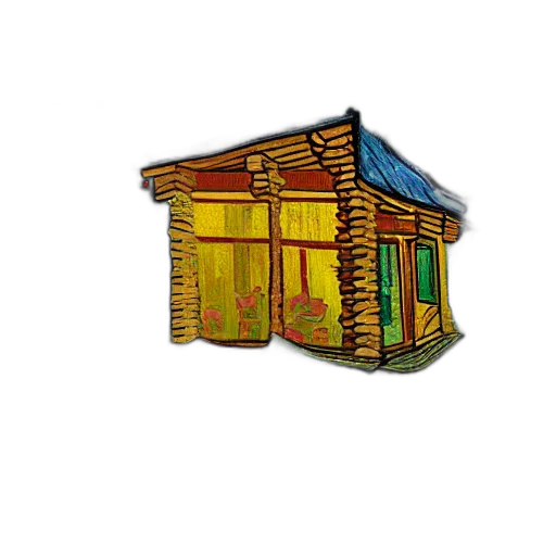 building, furniture, 3d render, concept art transparent PNG cut-out