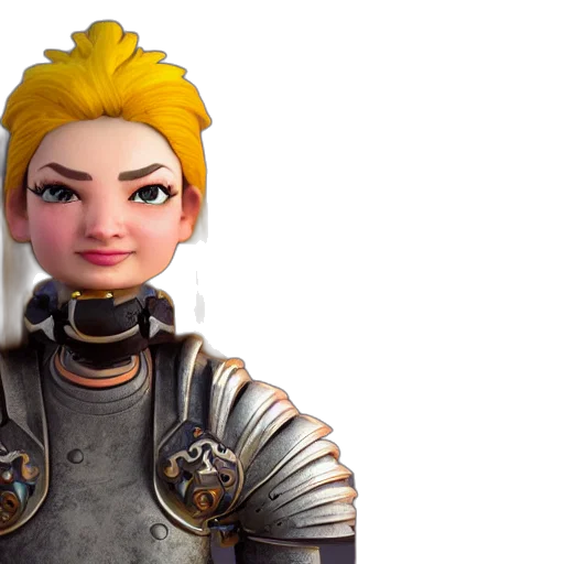 staff, face, 3d render, concept art transparent PNG cut-out