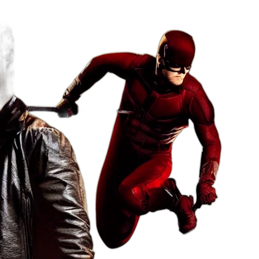 jensen, ackles, daredevil transparent PNG cut-out