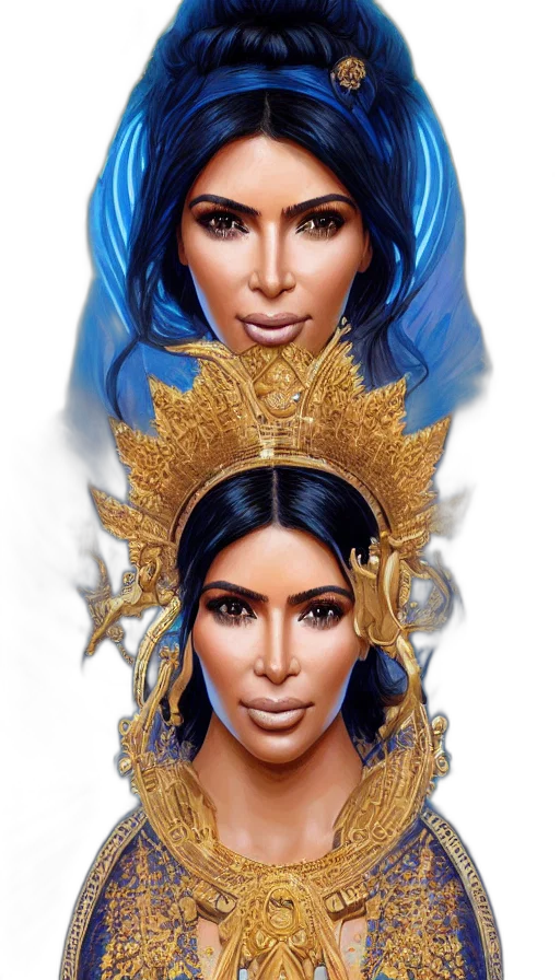 crown, jewelry, mask, face transparent PNG cut-out