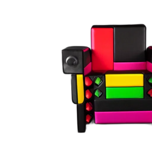 robot, jewelry, furniture, 3d render transparent PNG cut-out