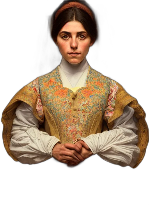 jacket, face, dress, staff transparent PNG cut-out