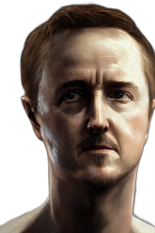 face, photorealistic, concept art, comic book art transparent PNG cut-out