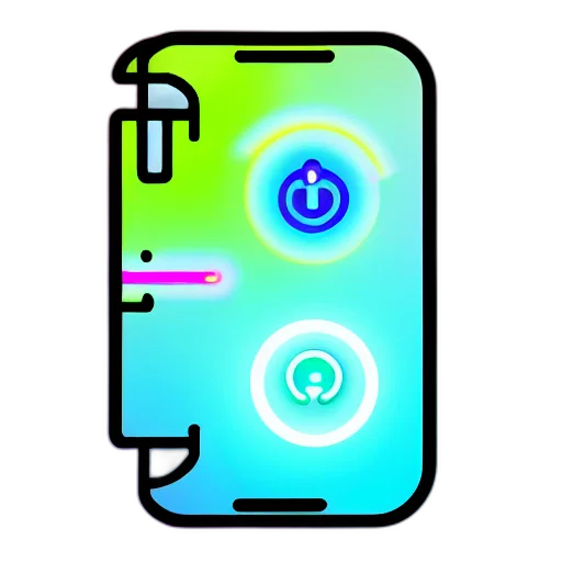 robot, bottle, vaporwave, concept art transparent PNG cut-out