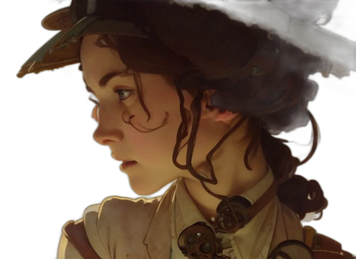 hat, face, staff, crown transparent PNG cut-out