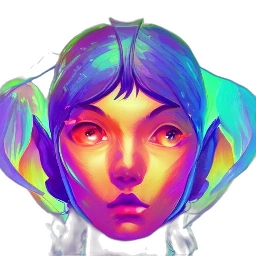 face, mask, robot, creature transparent PNG cut-out
