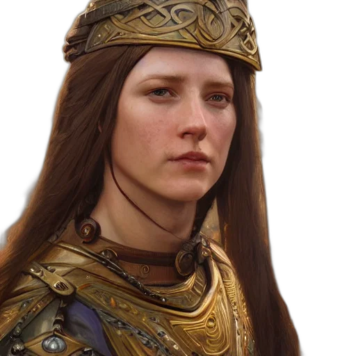 face, crown, staff, sword transparent PNG cut-out