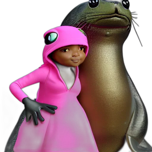 animal, dress, creature, hat transparent PNG cut-out