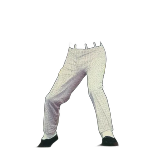 jacket, robot, staff, shoes transparent PNG cut-out