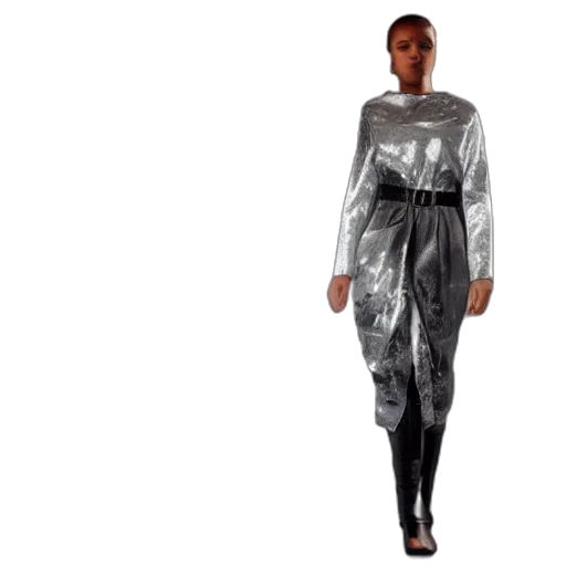 dress, outer space, monochrome, dark transparent PNG cut-out
