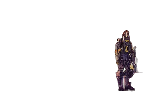 robot, weapon, staff, animal transparent PNG cut-out