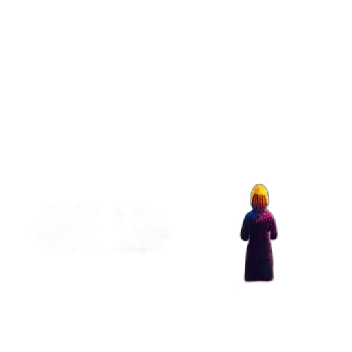 staff, dress, robot, crown transparent PNG cut-out