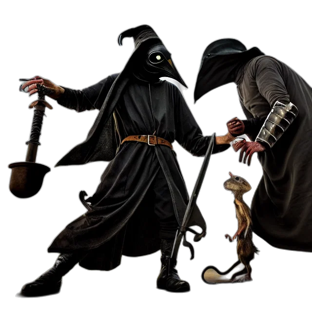 staff, mask, concept art, fantasy art transparent PNG cut-out