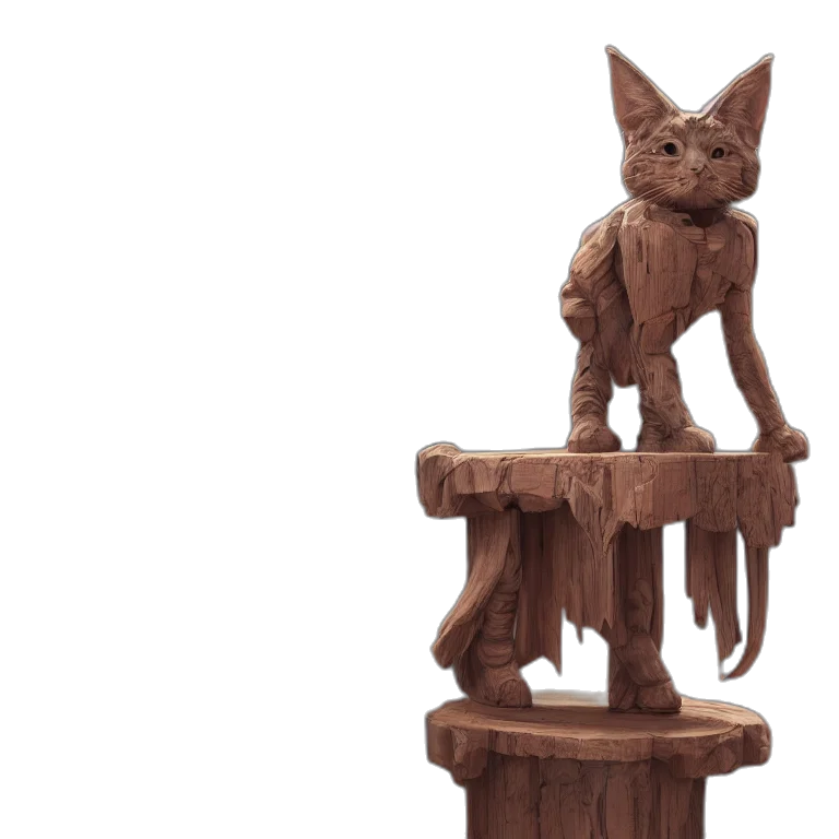 staff, furniture, 3d render, concept art transparent PNG cut-out