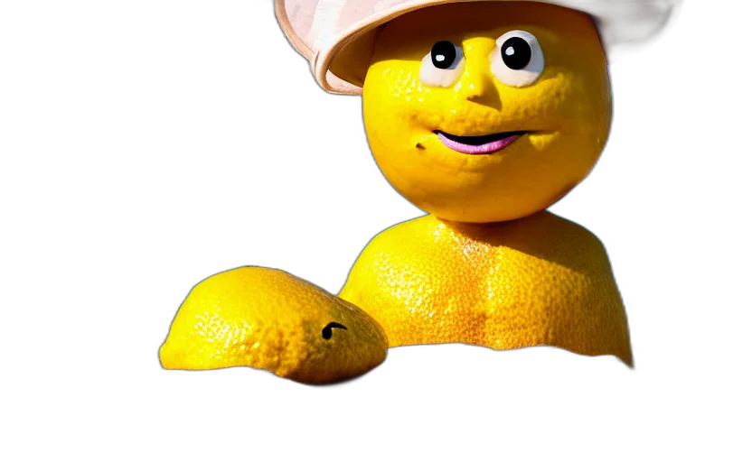 hat, food, face, staff transparent PNG cut-out