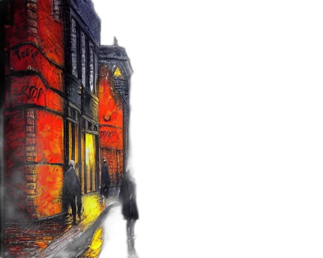 building, concept art, photorealistic, watercolor transparent PNG cut-out
