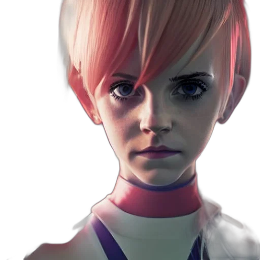 face, robot, staff, jacket transparent PNG cut-out