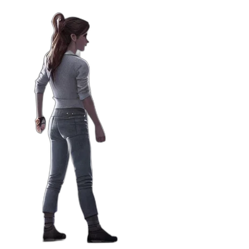 jacket, staff, robot, dress transparent PNG cut-out