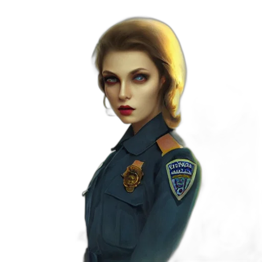 face, staff, jacket, robot transparent PNG cut-out